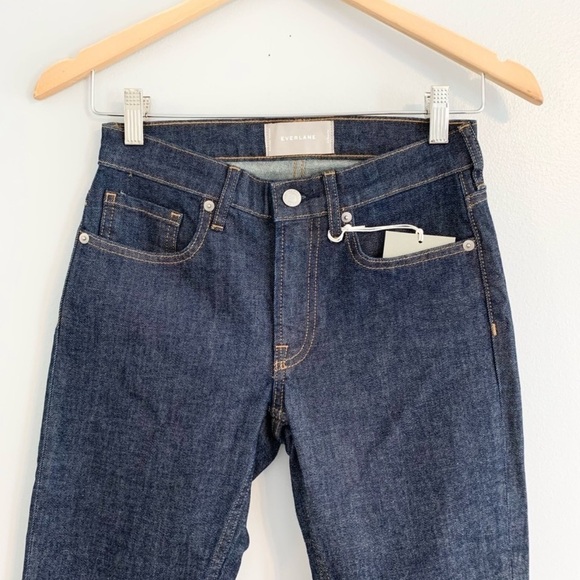 Everlane Mid Rise Skinny Jeans Size 24 NWT - Picture 4 of 9